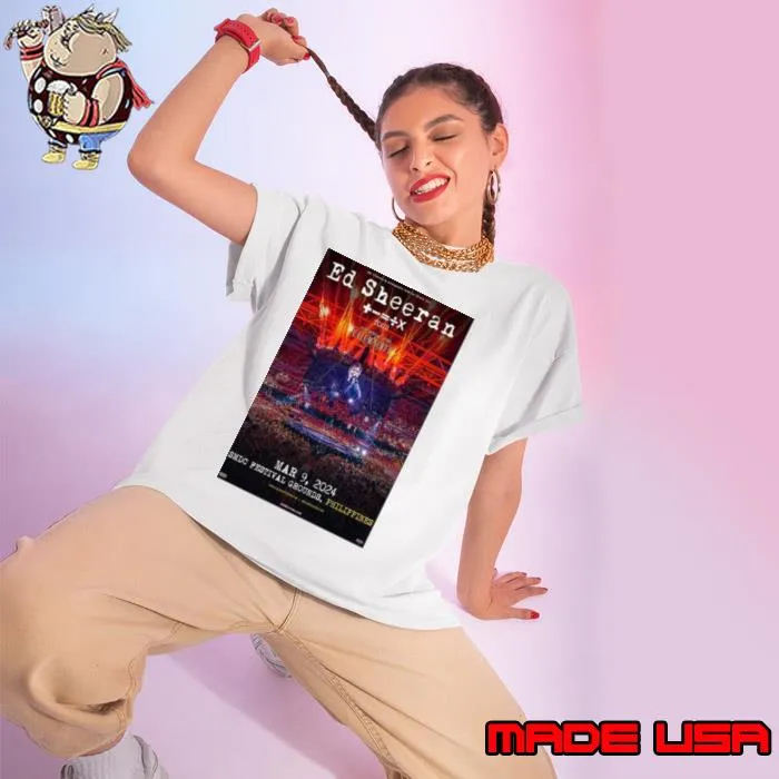 Ed Sheeran Philippines, SMDC Festival 9 Mar 2024 Shirt Ladies tee