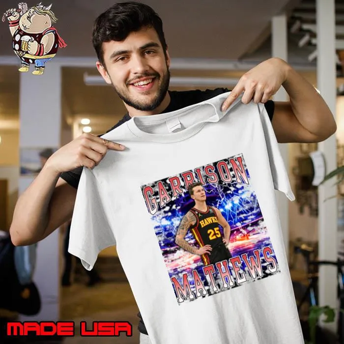 Garrison Mathews American professional basketball player for the Atlanta Hawks T-Shirt Unisex