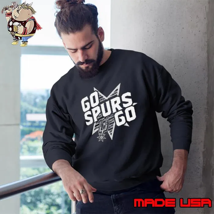 Go Spurs Go San Antonio Spurs Pick & Roll Coverage Logo Shirt Sweatshirt