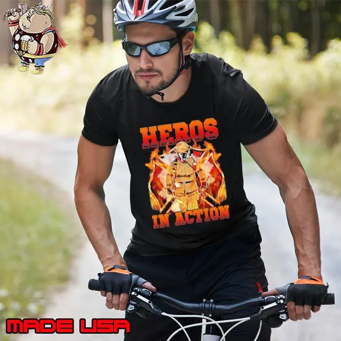 Heroes in action firefighter s Unisex