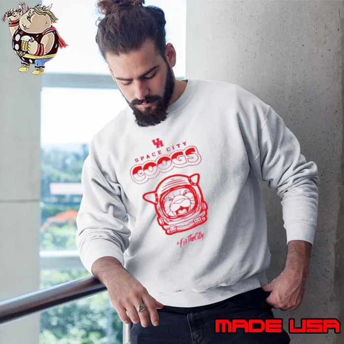Houston Cougars space city coogs for the city s Sweatshirt