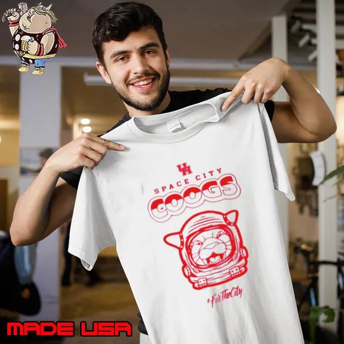 Houston Cougars space city coogs for the city s Unisex