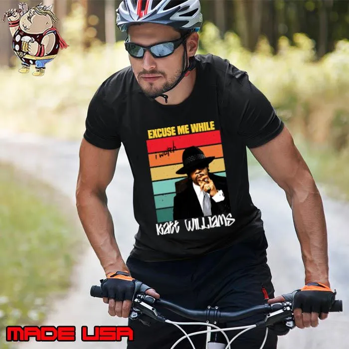 I Watch You Excuse Me While Katt Fun Williams Vintage T-Shirt