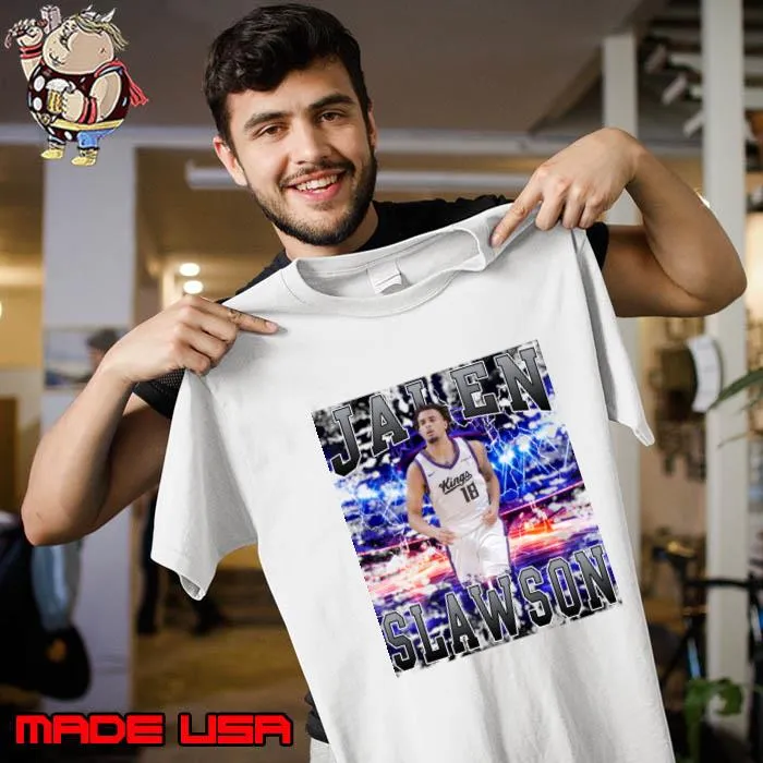 Jalen Slawson American professional basketball player for the Sacramento Kings T-Shirt