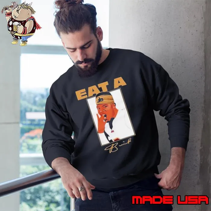 Jameis Winston Eat A W Portrait Wht Shirt Sweatshirt