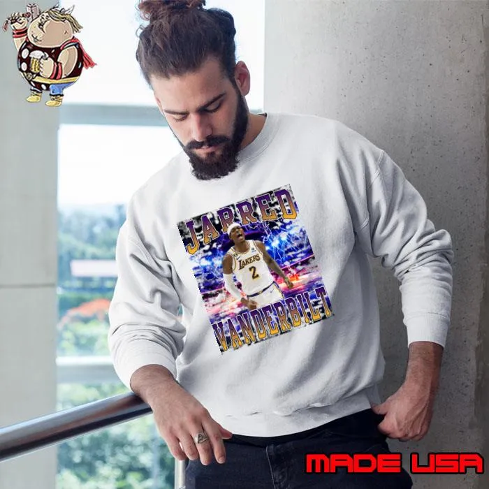 Jarred Vanderbilt American professional basketball player for the Los Angeles Lakers T-Shirt Sweatshirt