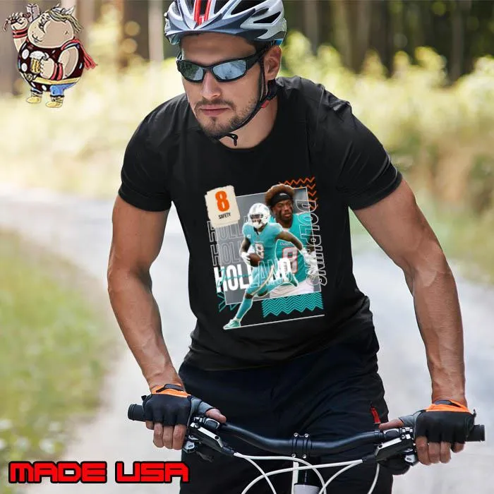 Jevon Holland Canadian-born American football safety for the Miami Dolphins T-Shirt Unisex