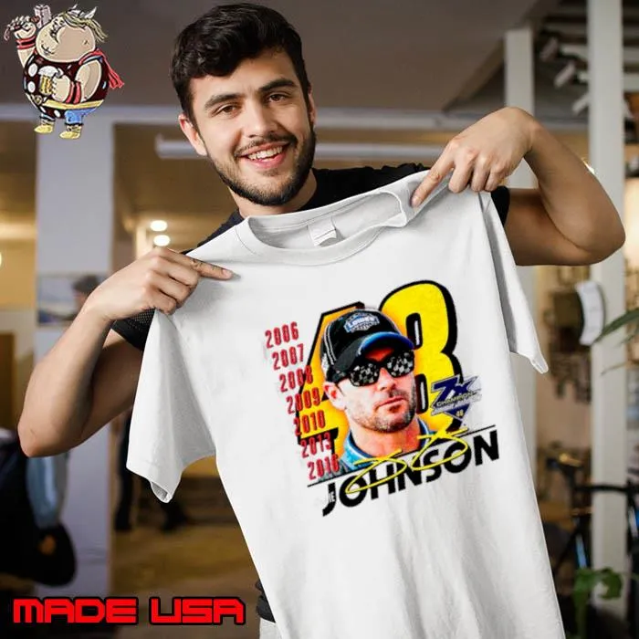 Jimmie Johnson 7-Time Champ vintage s Unisex
