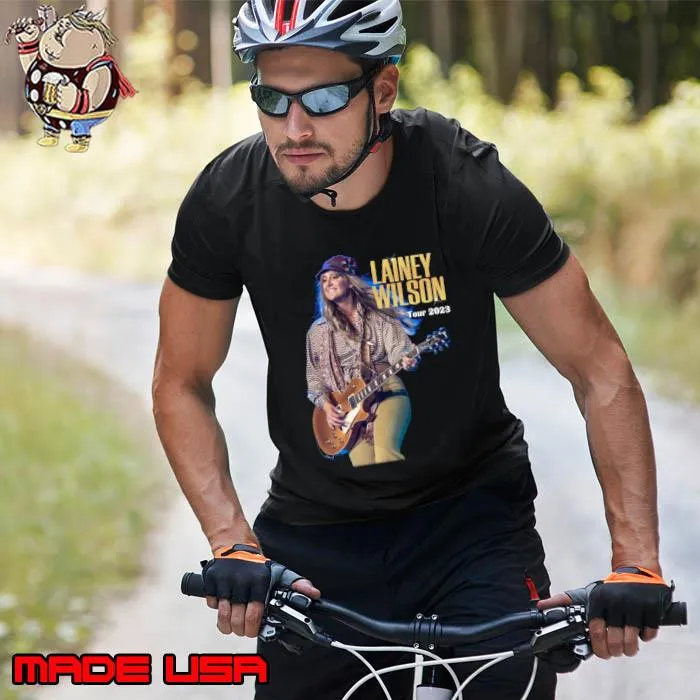 Lainey Wilson Tour 2023 Guitarist Women And Tour Date T-Shirt Unisex