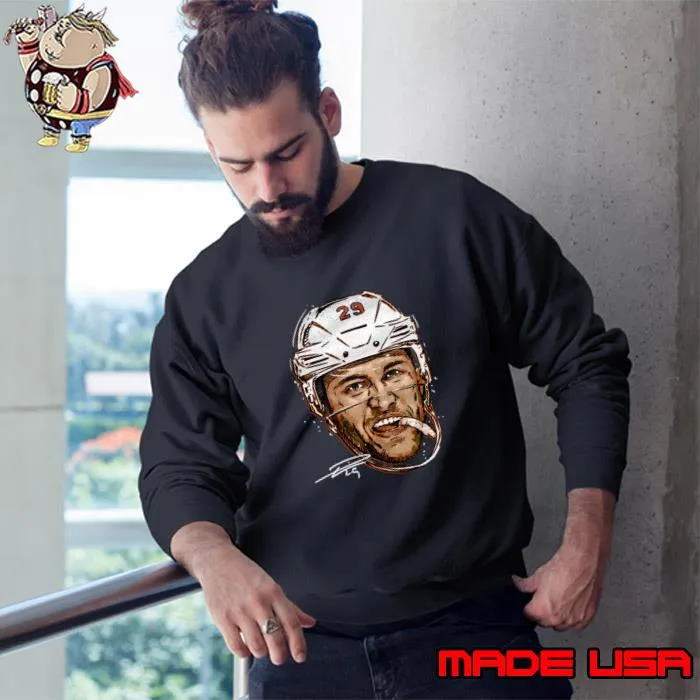 Leon draisaitl German professional ice hockey centre and alternate captain for the Edmonton Oilers mouthguard T-Shirt Sweatshirt