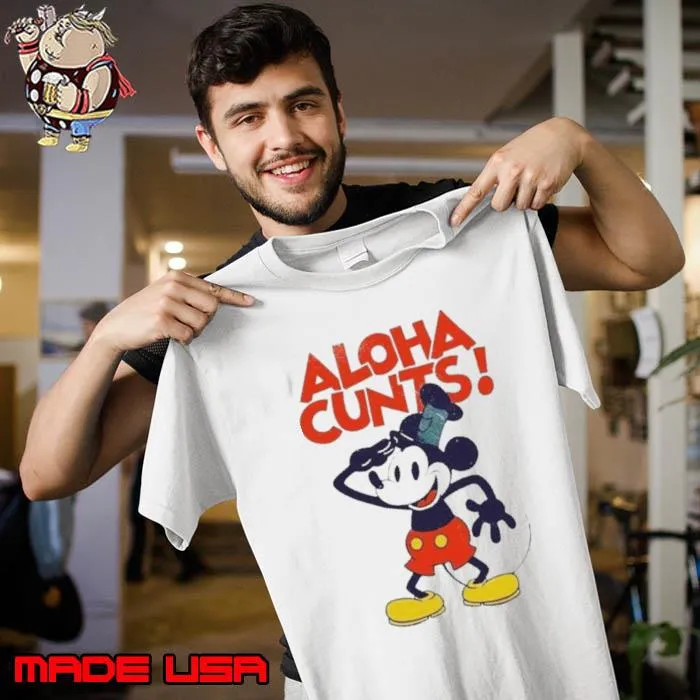 Mickey Mouse Aloha Cunts s Unisex
