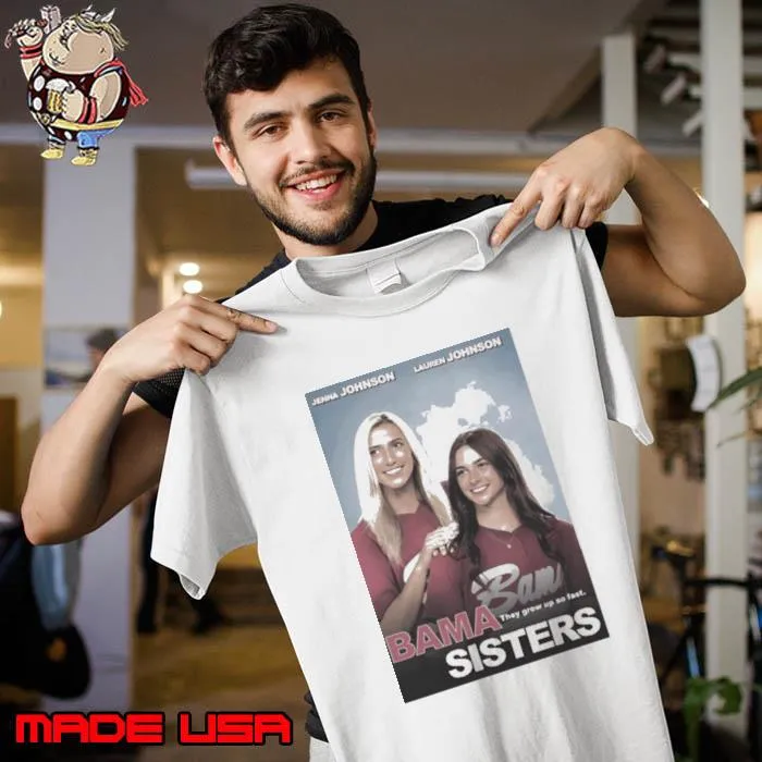 Ncaa Jenna And Lauren Bama Sisters Alabama Team Shirt