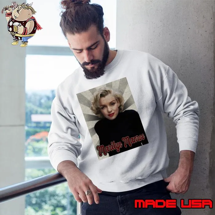 Nice marilyn Manroe American actress and model playing comic blonde bombshell characters T-Shirt