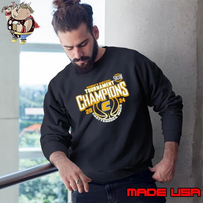Nice tennessee Chattanooga Mocs Blue 84 Unisex 2024 SoCon Women’s Basketball Conference Tournament Champions s Sweatshirt