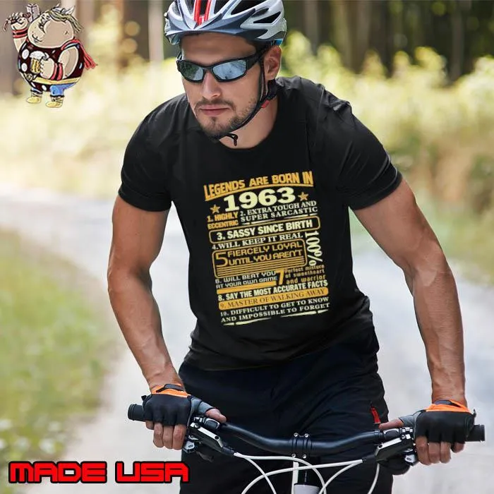 Original legends Are Born In 1963 say the most accurate facts master of walking away shirt