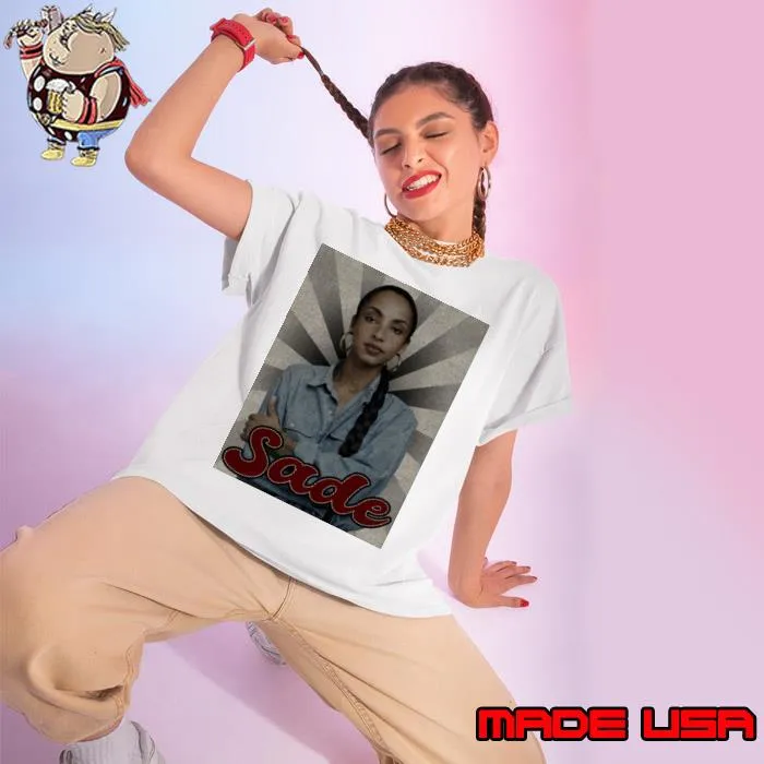 Original sade Adu Nigerian-born British singer as the lead vocalist of her band Sade T-Shirt Ladies tee