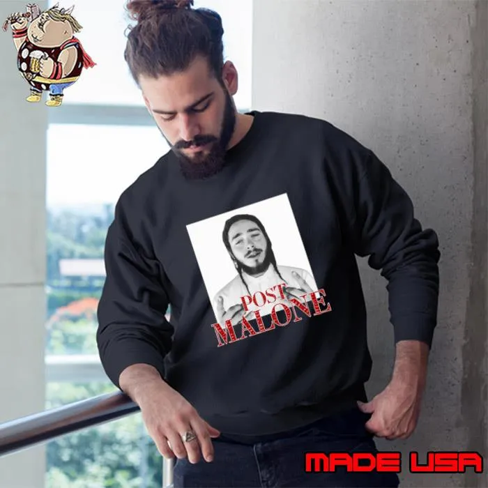 Premium american rapper singer songwriter post malone T-Shirt