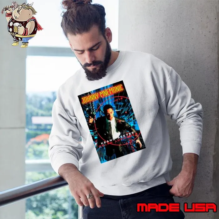 Premium johnny Mnemonic Keanu Reeves Dolph Lundgren poster s Sweatshirt