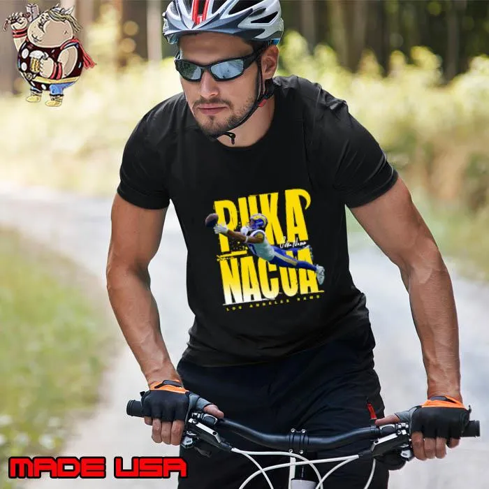 Puka Nacua American football wide receiver for the Los Angeles Rams signature T-Shirt