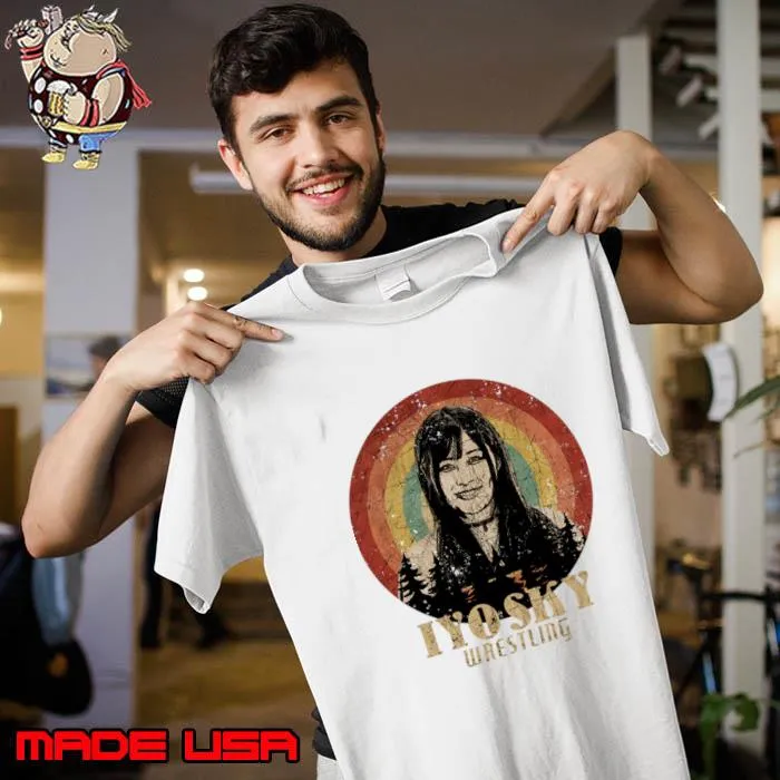 Retro Sunset Iyo Sky Japanese professional wrestler Wrestling T-Shirt Unisex