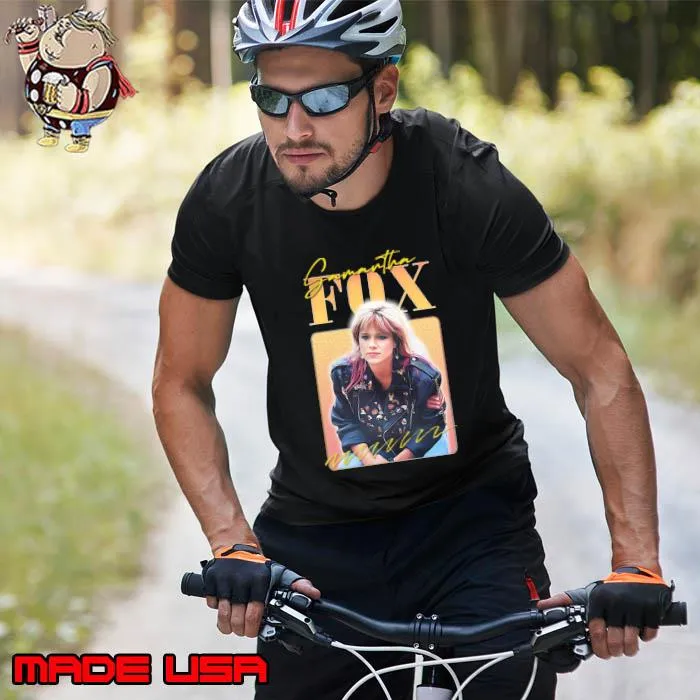 Samantha Fox English pop singer and former glamour model T-Shirt Unisex