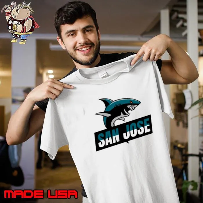 San Jose Hockey Sharks NHL logo s Unisex