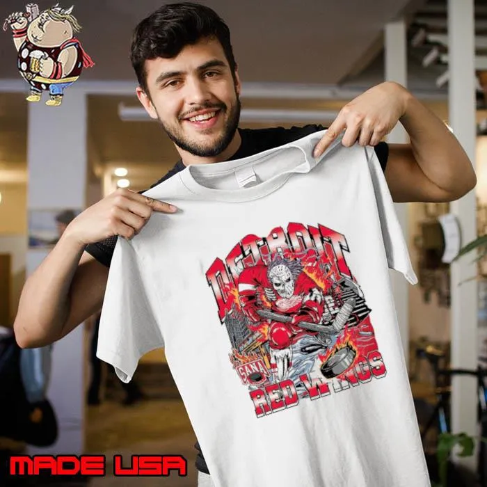 Sana X Detroit Red Wings Hockey Collab Shirt Unisex