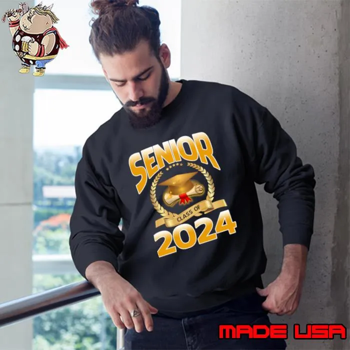 Senior class of 2024 graduation graduate T-Shirt Sweatshirt