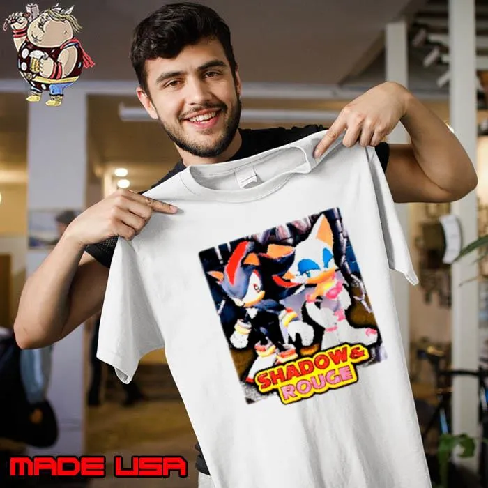 Shadow and Rouge cartoon s Unisex