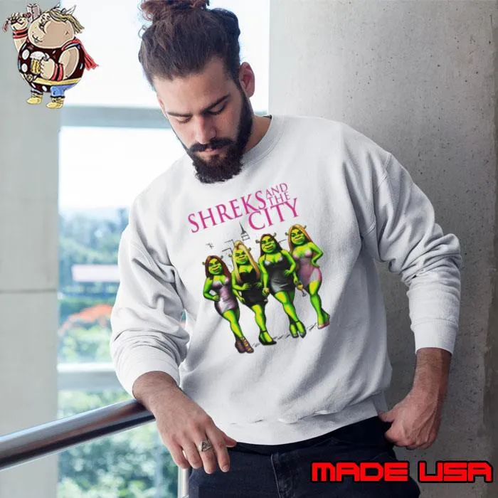 Shrek and the city shirt