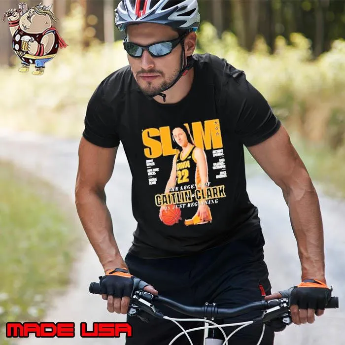 Slam 249 The Legend Of Caitlin Clark Is Just Beginning Shirt Unisex