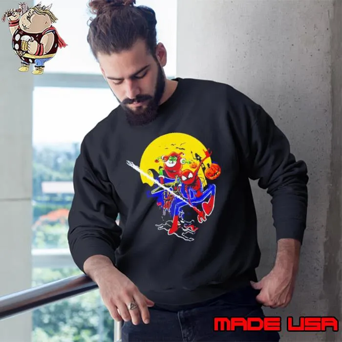 Spider-Man Spidey The Nightmare Before Christmas Before Christmas s Sweatshirt