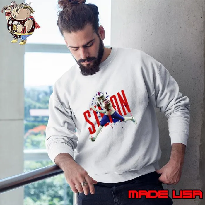 Stefon Diggs Superstar Pose American football wide receiver for the Buffalo Bills T-Shirt Sweatshirt