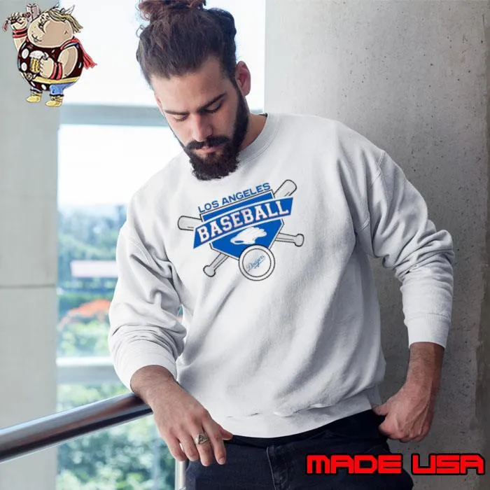 Team Los Angeles Dodgers baseball retro s Sweatshirt