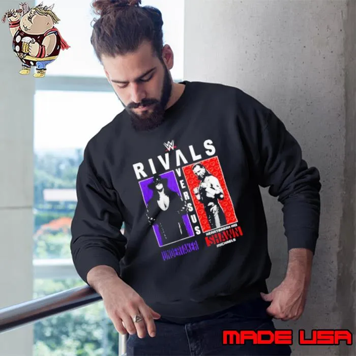 The Undertaker vs. Shawn Michaels Rivals Shirt Sweatshirt