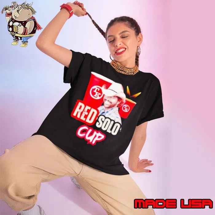 Toby Keith red solo cup s Ladies tee