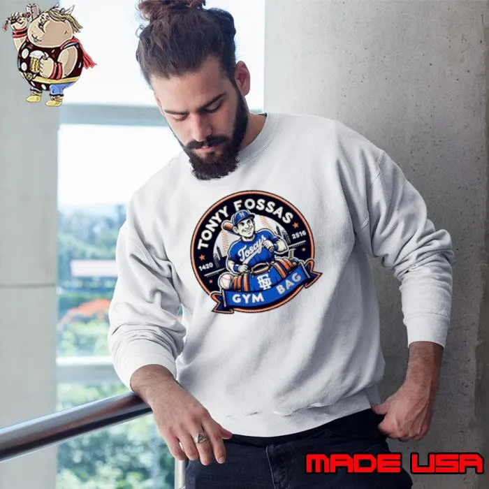 Tony Fossas Gym Bag logo shirt