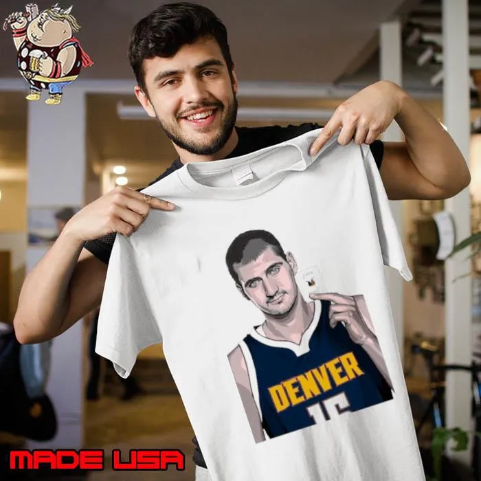 Top nikola Jokic Jocker Card Denver Nuggets Player Shirt Unisex
