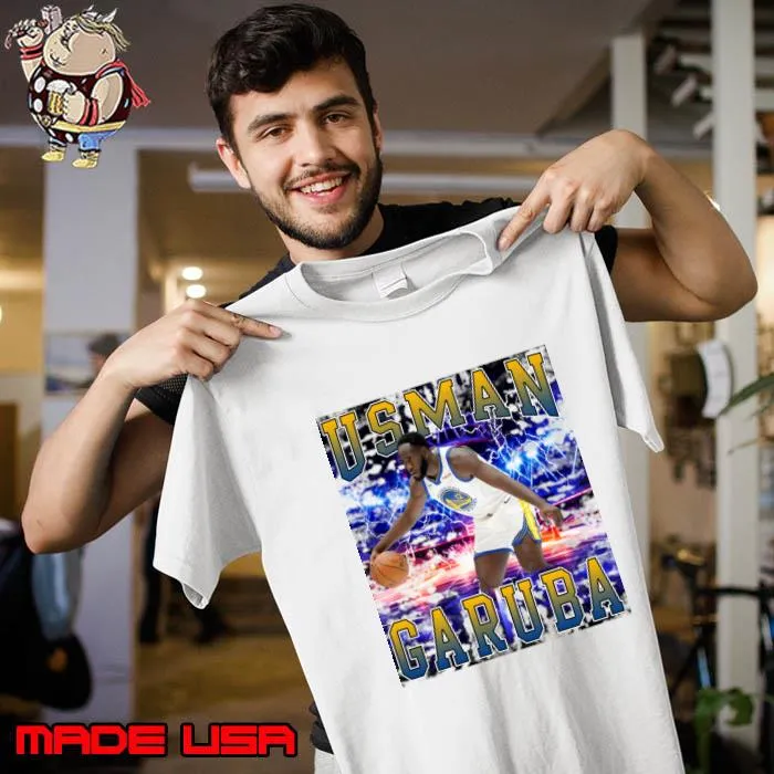 Usman Garuba Spanish professional basketball player for the Golden State Warriors T-Shirt