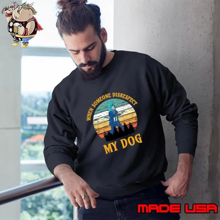 When Someone Disrespect My Dog Vintage John Wick Secrets T-Shirt Sweatshirt