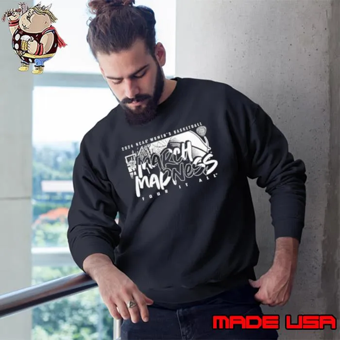 2024 NCAA Women’s Basketball Tournament March Madness Athletic Determination Shirt