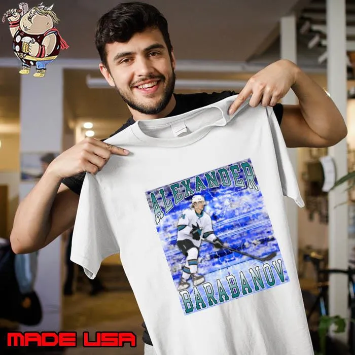 Alexander Barabanov Russian professional ice hockey player for the San Jose T-Shirt Unisex