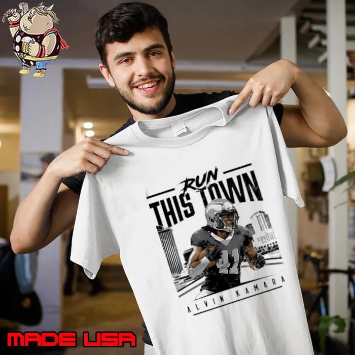Alvin Kamara New Orleans Run This Town T-Shirt Unisex
