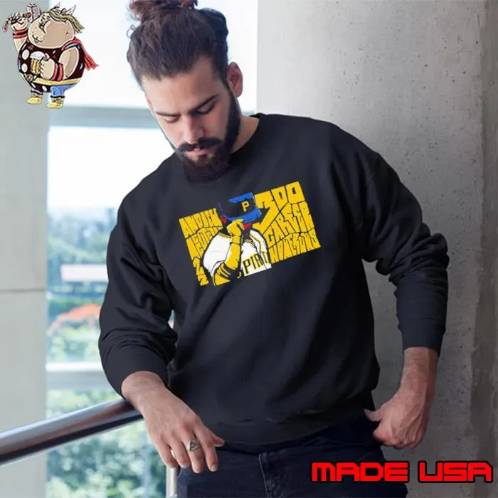 Andrew McCutchen 300 Carreer Home Run Pittsburgh Pirates s Sweatshirt