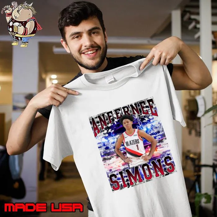 Anfernee Simons American professional basketball player for the Portland Trail Blazers T-Shirt Unisex
