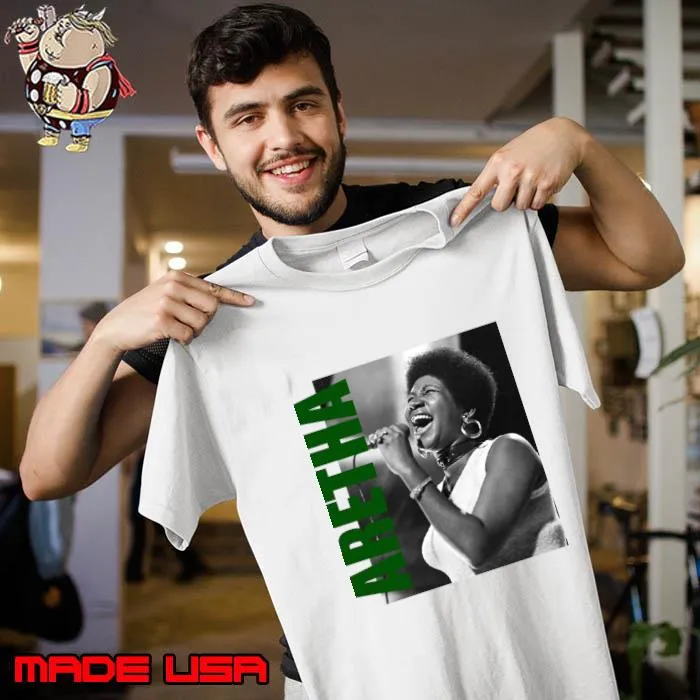 Aretha Franklin American singer songwriter and pianist T-Shirt Unisex
