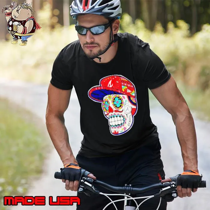 Atlanta Braves sugar skull shirt