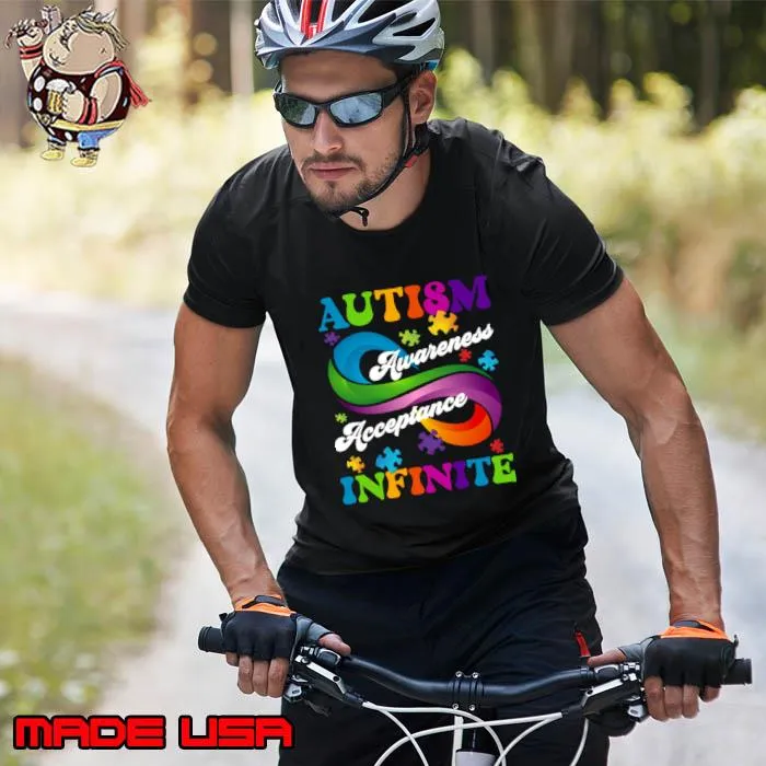 Autism awareness acceptance infinite T-Shirt Unisex