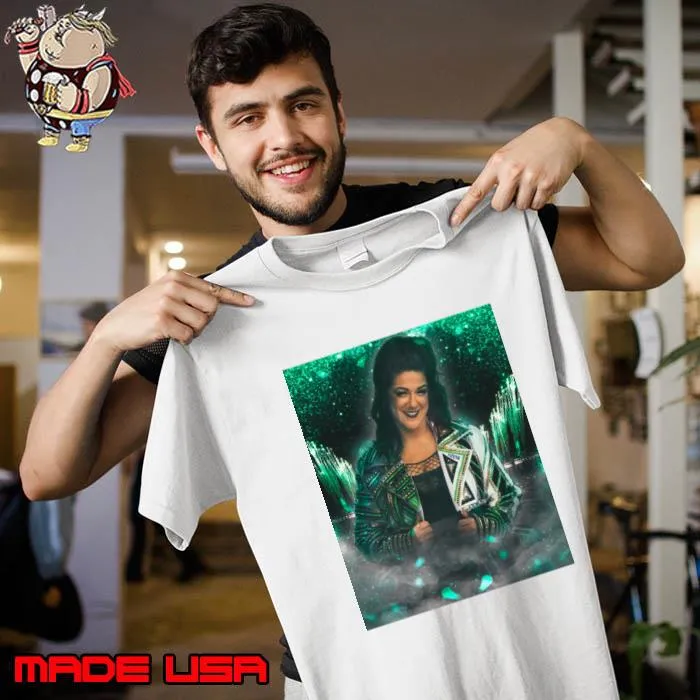 Bayley Green Mania SmackDown Superstar WWE Women's Champion T-Shirt Unisex