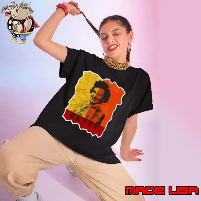 Betty white smile American actress comedian and producer T-Shirt Ladies tee